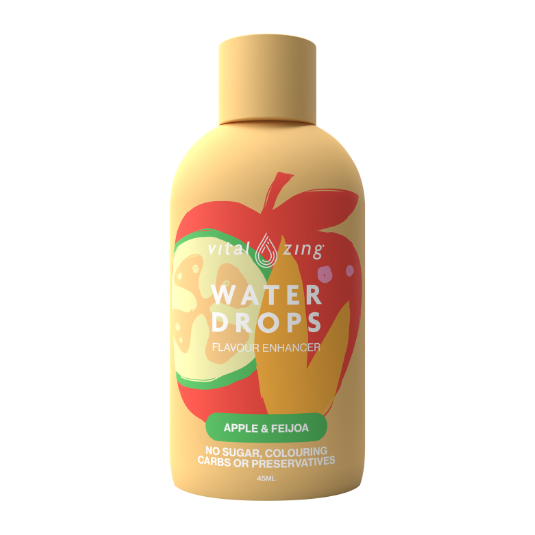 Vital Zing Apple Feijoa Water Drops 45ml
