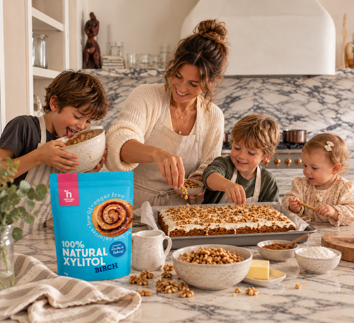 Naturally Sweet Birch Xylitol 500g Pouch