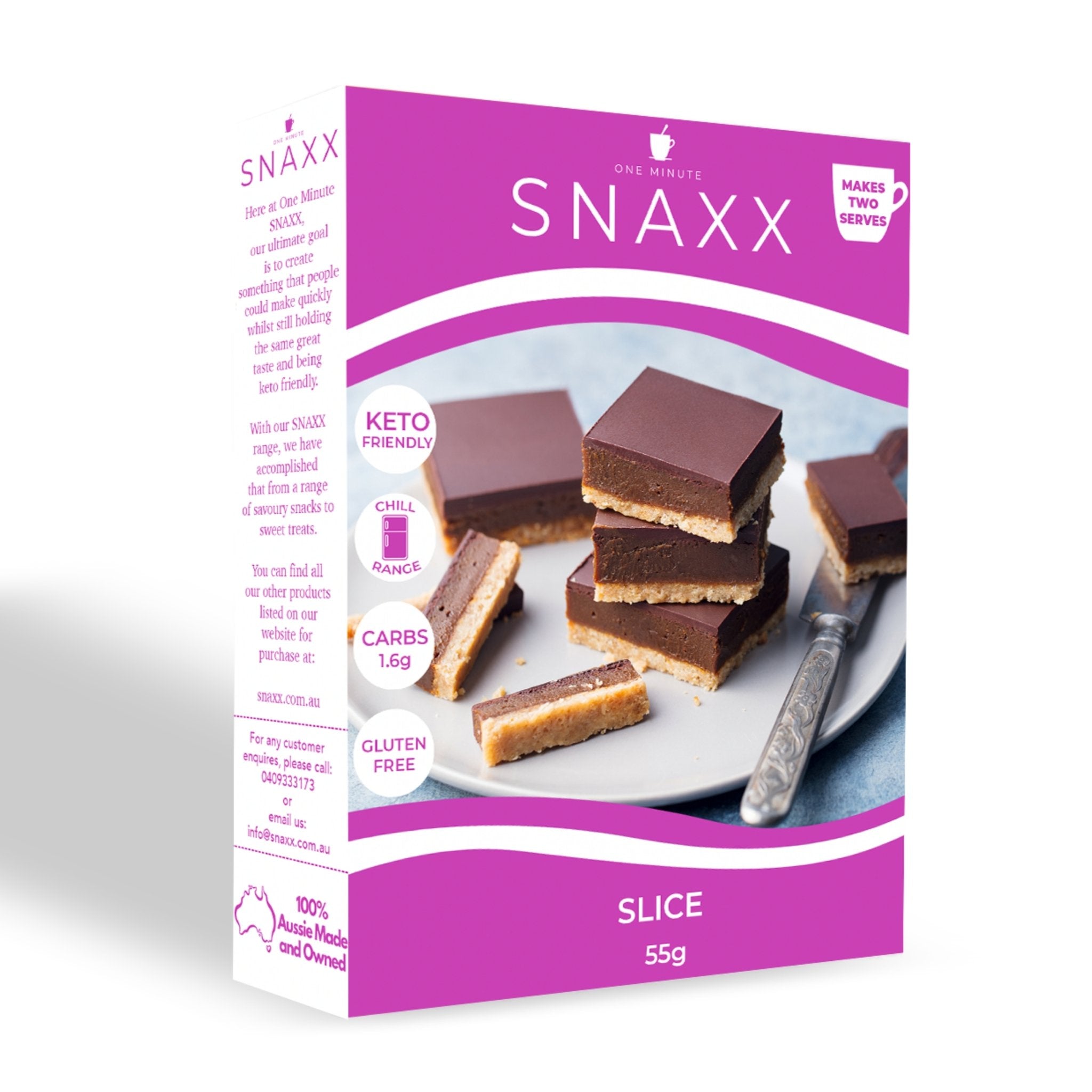SNAXX CARAMEL SLICE
