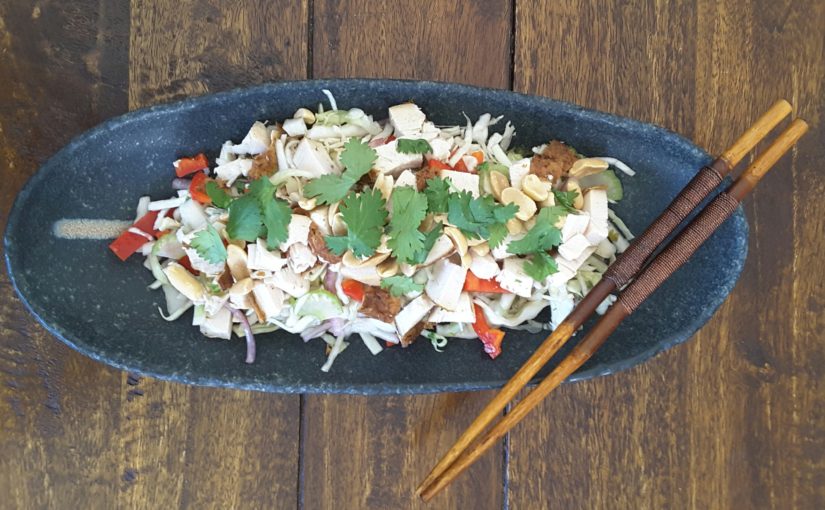 Ketohh Low Carb Asian Chicken Slaw