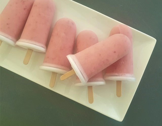 Sugar Free Strawberry Ice Cream Bars