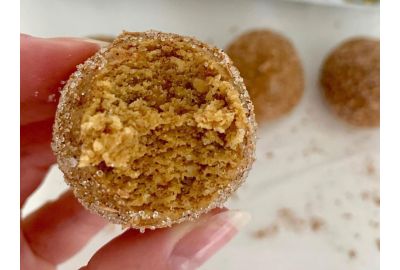 Vegan Caramel Protein Balls