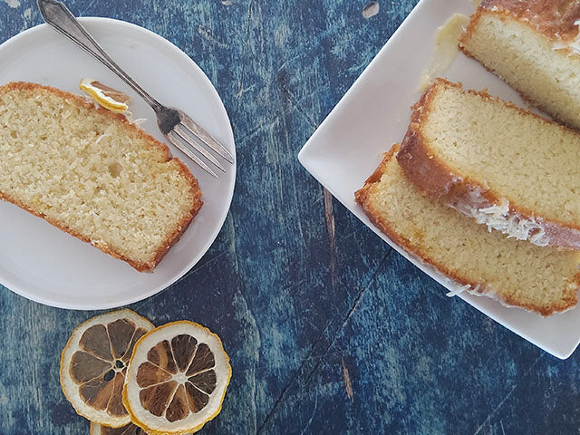 Keto Lemon Coconut Cake