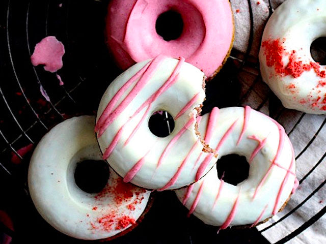 Strawberry Shortcake Donuts