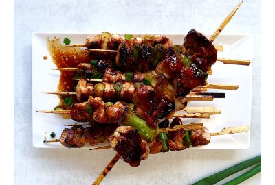 Keto Yakitori Chicken Skewers