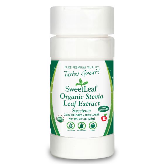 SweetLeaf Stevia Extract Powder Shaker Jar 25g