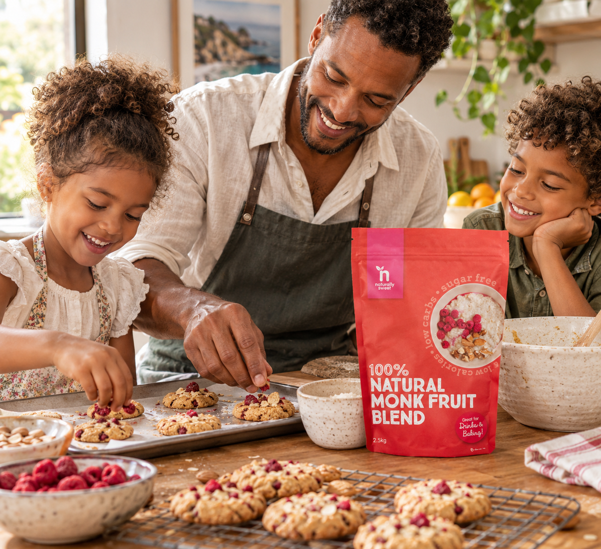 Bulk Monk Fruit Erythritol Blend 25Kg (30-60 mesh)