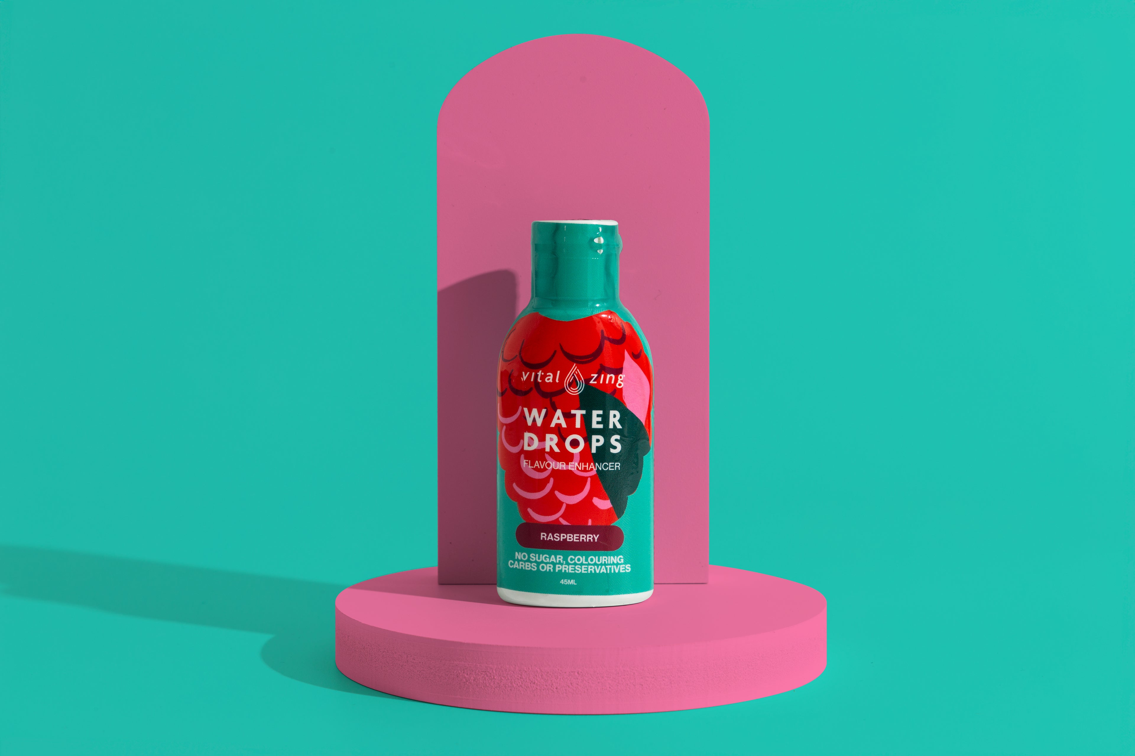 Vital Zing Stevia Raspberry Water Drops 45ml