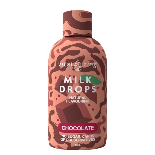 Vital Zing Stevia Chocolate Milk Drops 40ml