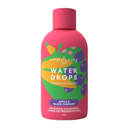 Vital Zing Apple Blackcurrant Water Drops 45ml