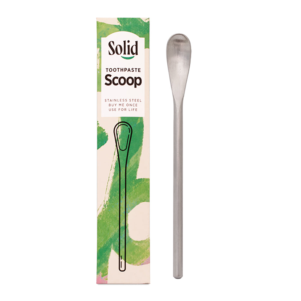 Solid Toothpaste Scoop Stainless Steel Loose