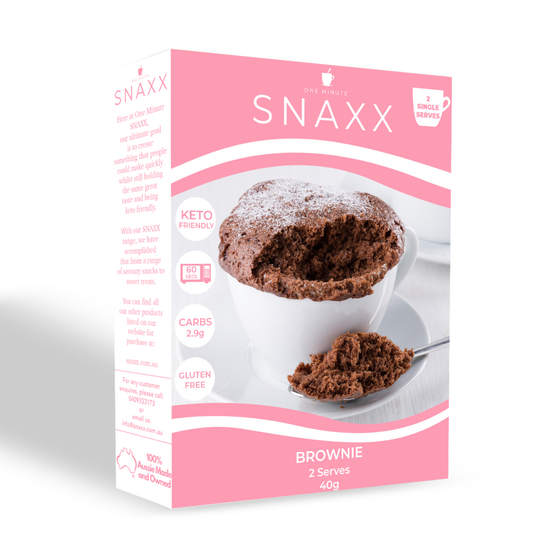 Snaxx Brownie 2 Pack