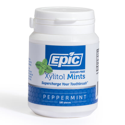 Epic Peppermint Dental Mints 180ct