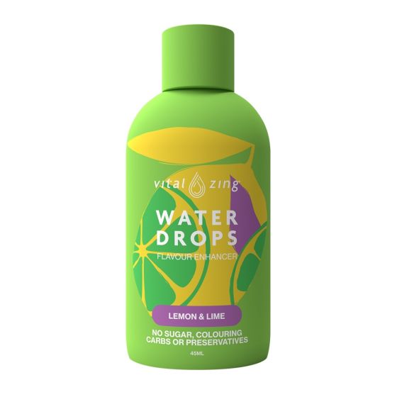 Vital Zing Lemon Lime Water Drops 45ml