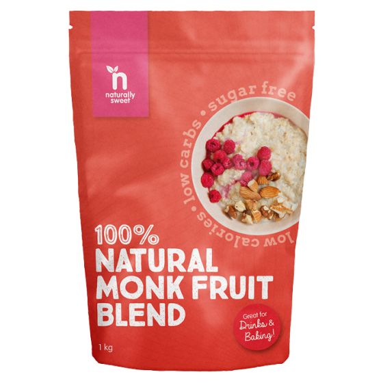 Naturally Sweet Monk Fruit Blend 1000g Pouch