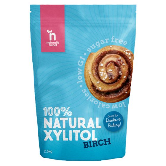 Naturally Sweet Birch Xylitol 2500g Pouch