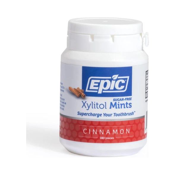 Epic Cinnamon Dental Mints 180ct