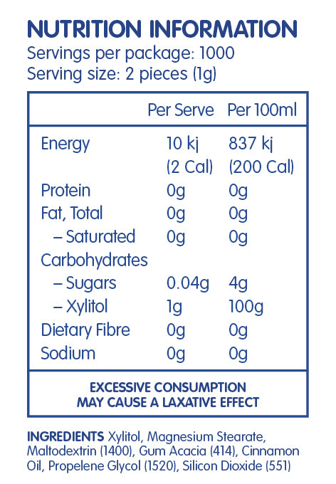 Epic Cinnamon Dental Mints 1000ct