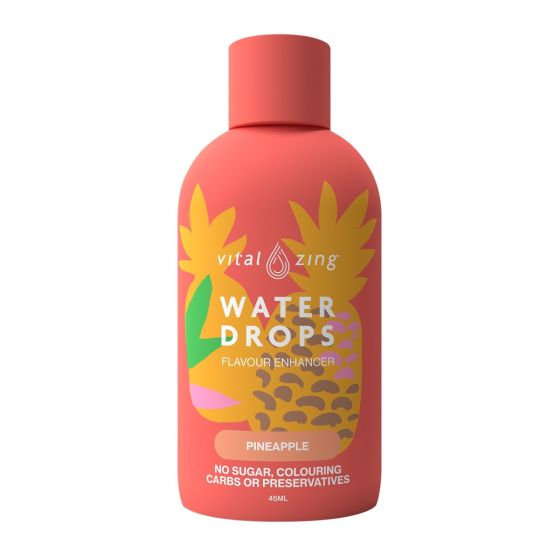 Vital Zing Stevia Pineapple Water Drops 45ml