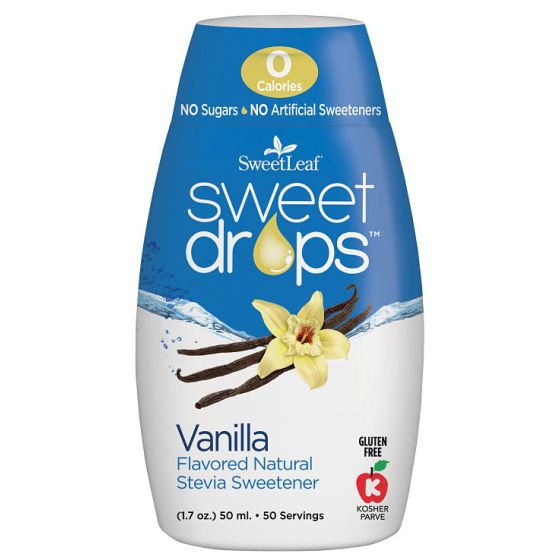 SweetLeaf Stevia Liquid Vanilla Creme Sweet Drop 50ml